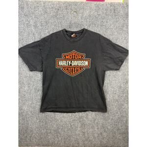 2000 Harley-Davidson The Harley Shop Charleston SC T-Shirt XL Hanes Beefy USA